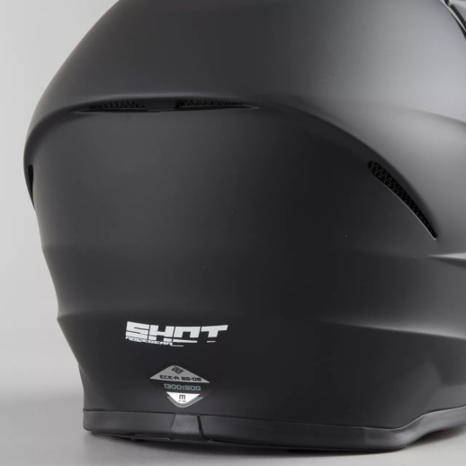 Шолом крос Shot Furious Black matt. Розмір М.