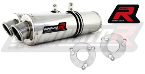 Прямоток Suzuki GSXR 1000 2007 - 2008 DOMINATOR круглый