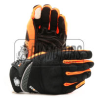 Текстильные перчатки Suomy SU09 чёрный/оранжевый