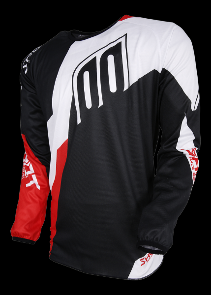 Джерси Shot DEVO ALERT A0D-12C1-A02-10 чёрный/белый/красный L