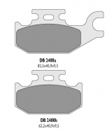 Тормозные колодки DELTA BRAKING DB2400OR-D (FA307)