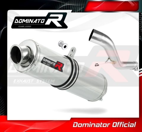 Прямоток DOMINATOR SUZUKI GS 500 E 1989 - 2009 круглый
