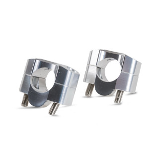 Проставки руля 28mm серебряные