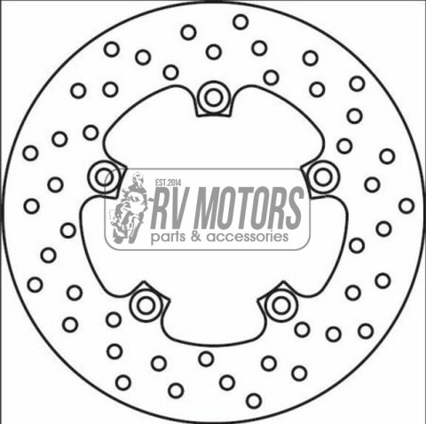 Тормозной диск BREMBO BRM 68B407G2