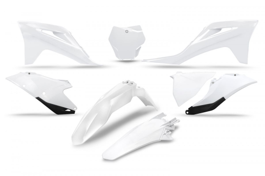 Комплект пластика UFO GAS GAS MC / MC-F / EX / EX-F '21 (белый) GGKIT702041