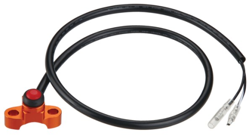 Кнопка включения зажигания универсальная ACCEL цвет оранжевый KS-01OR