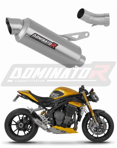 Прямоток Triumph Speed Triple 1200 RS / Speed Triple 1200 RR 2021 - 2024 DOMINATOR GPF