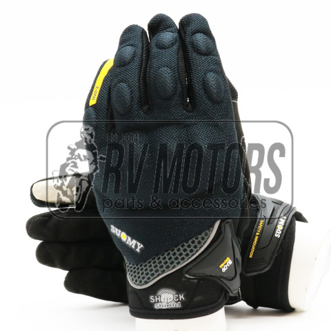 Текстильные перчатки Suomy SU09 черные