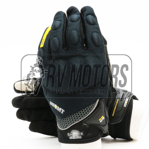 Текстильні рукавички Suomy SU09 чорні