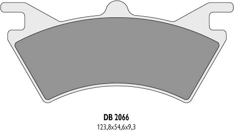 Тормозные колодки DELTA BRAKING DB2066QD-D (FA313)