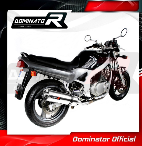 Прямоток DOMINATOR SUZUKI GS 500 E 1989 - 2009 овальный