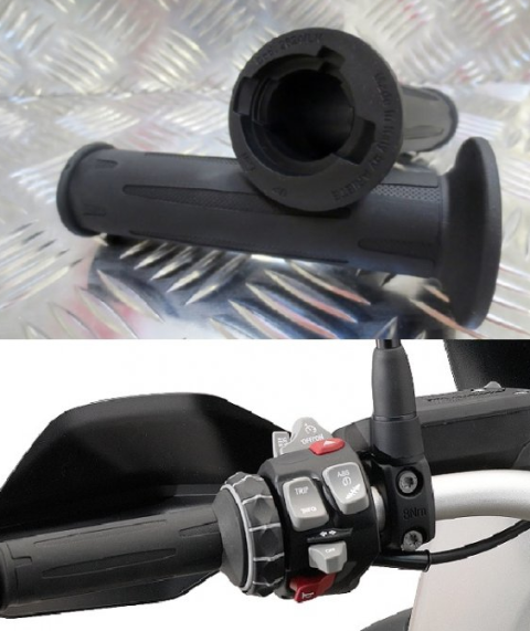 Ручки руля ARIETE BMW С подогревом открытые 02624/LN