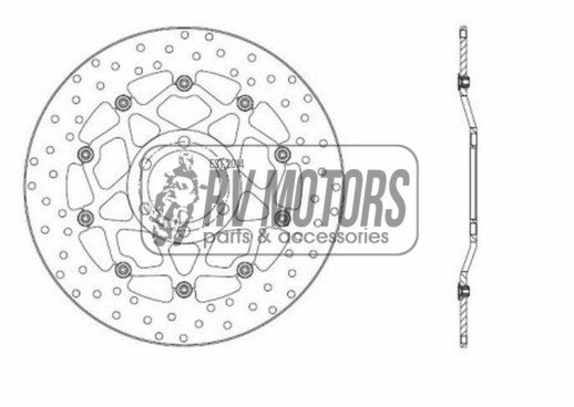 Гальмівний диск BREMBO BRM 78B40831