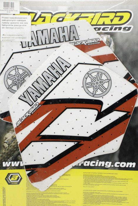 Комплект наклеек YAMAHA TT 350 '87-'96 BLACKBIRD E2201/01