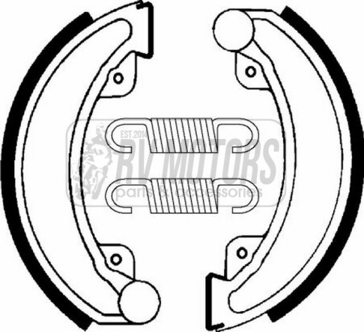 Гальмівні колодки SBS 2030