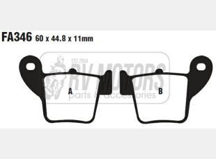 Тормозные колодки EBC FA346R