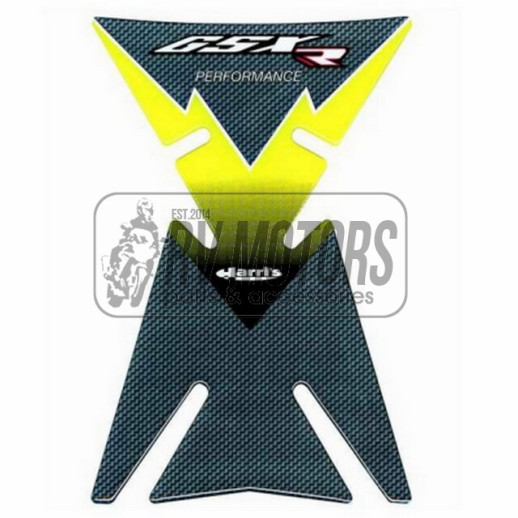 Наклейка на бак Harris 11947-GSXG сірий/жовтий