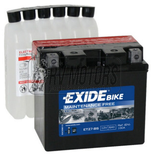 Аккумулятор EXIDE ETZ7-BS = YTZ7-BS