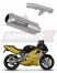 Прямоток Honda CBR 600 F4 1999 - 2000 DOMINATOR GP