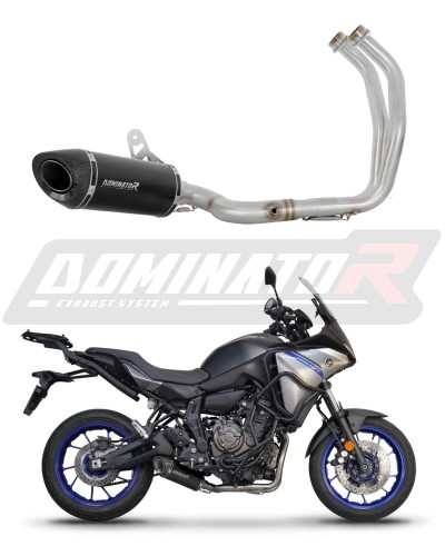 Полная система выхлопа Yamaha Tracer 7 / GT 2020 - 2024 DOMINATOR HP8 черный