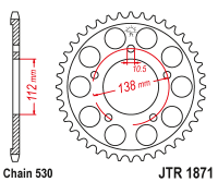 Приводная звезда JT JTR1871.48 (PBR 4448)