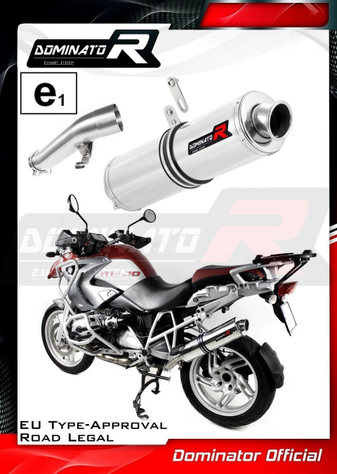Прямоток DOMINATOR BMW R1200GS ADVENTURE 2004 - 2009 круглый