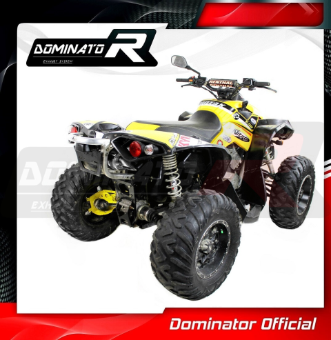 Прямоток DOMINATOR CAN AM BRP RENEGADE 1000 2012 - 2018 круглый
