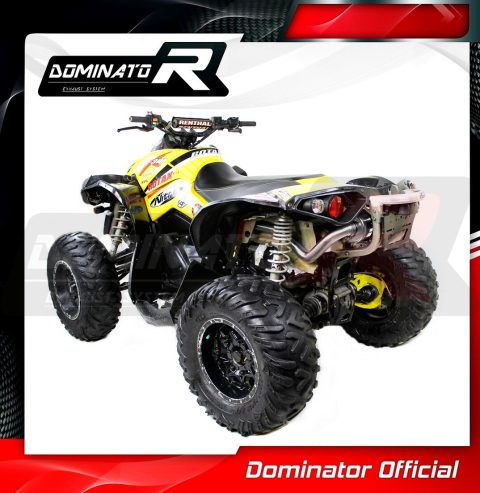 Прямоток DOMINATOR CAN AM BRP RENEGADE 1000 2012 - 2018 круглый