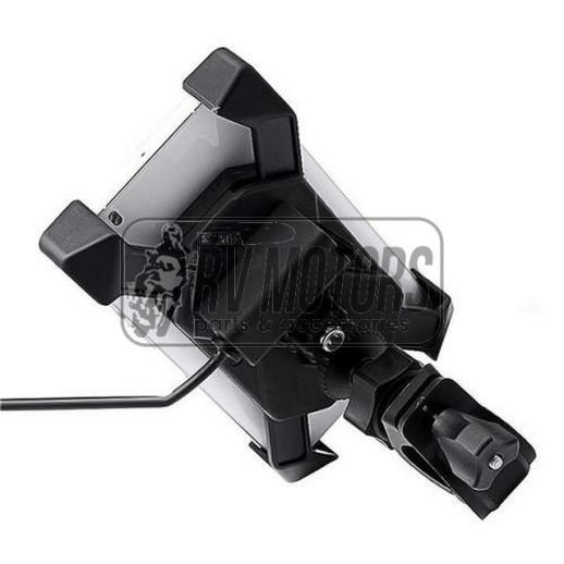 Кріплення смартфона на кермо із USB зарядкою C-003