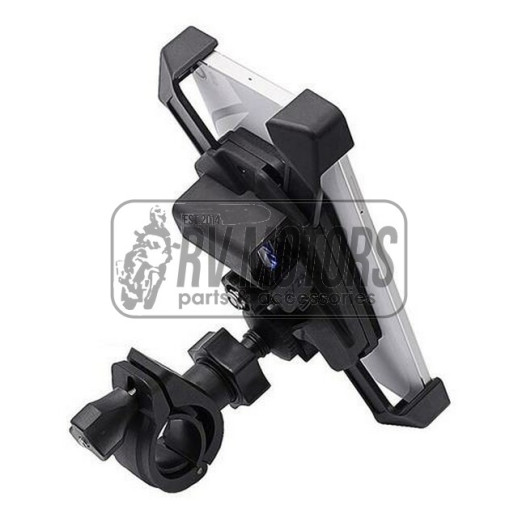 Кріплення смартфона на кермо із USB зарядкою C-003