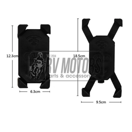 Кріплення смартфона на кермо із USB зарядкою C-003