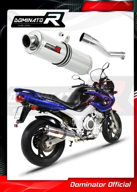 Прямоток DOMINATOR YAMAHA TDM 850 1996 - 2001 правий, круглий