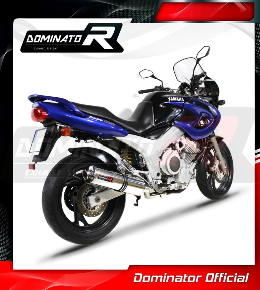 Прямоток DOMINATOR YAMAHA TDM 850 1996 - 2001 правий, круглий