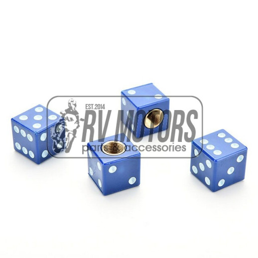 Ковпачки ніпеля кубики сині