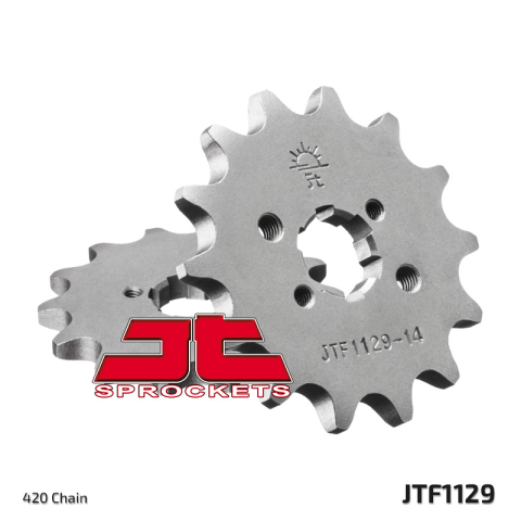 Приводная звезда APRILIA RS/SX 50 '06-'20, DERBI GPR 50 '06-'13, SENDA 50R/SM '06-'20, GILERA RCR/SMT 50 '06-'19 JT JTF1129.14