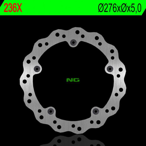 Тормозной диск NG задний BMW R 850/1100/1150/1200 (276X-X5) NG236X