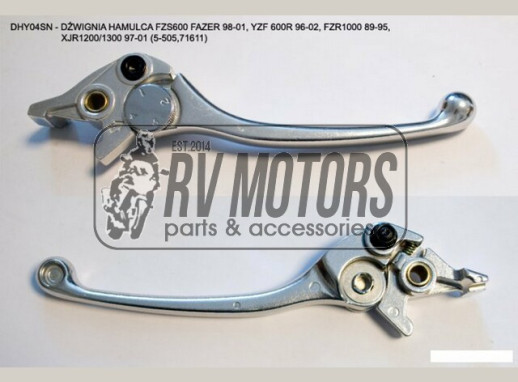 Важель гальма YAMAHA FZS600 FAZER '98-'01, YZF 600R '96-'02, FZR1000 '89-'95, XJR1200/1300 '97-'01 NACHMAN DHY04SN 