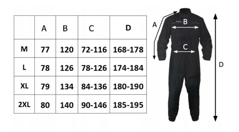 Дождевой комбинезон BIKETEC RAINTEC BT7831 жёлтый