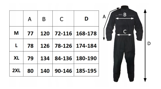 Дощовий комбінезон BIKETEC RAINTEC BT7831 жовтий