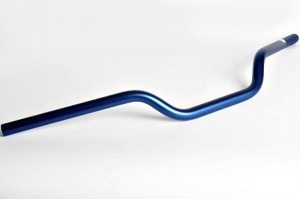 Алюминиевый руль RENTHAL 22mm Road Handlebar Medium Blue 755-01-BU