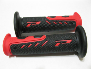 Ручки руля PROGRIP (22+25MM 122MM) чёрный/красный PG725/5