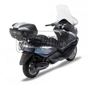 Крепления кофра KAPPA (с площадкой) Monolock Piaggio x10 125-350-500 (12-15) KR5604