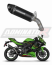 Прямоток Kawasaki ZX-4R / RR 2023 - 2024 DOMINATOR HP8 черные