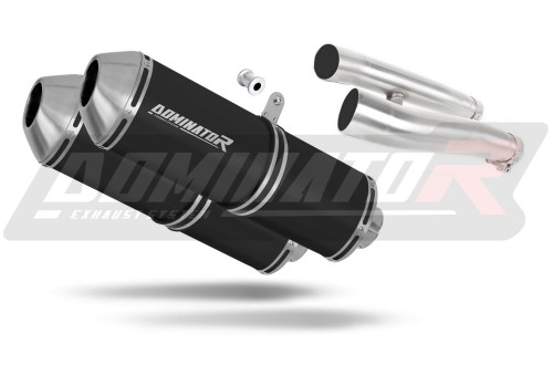 Прямоток Kawasaki ZZR 1200 2002 - 2005 DOMINATOR OVR черный