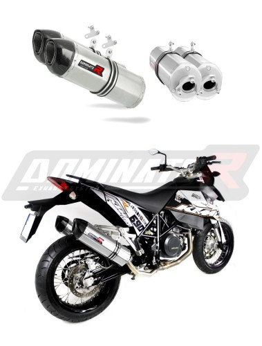 Прямоток KTM 950 SM Supermoto R 2006 - 2008 DOMINATOR HP1