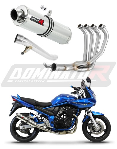 Полная система выхлопа Suzuki GSF 650 BANDIT N / S 2005 - 2006 DOMINATOR круглый