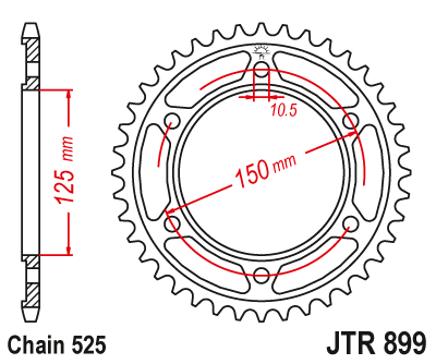 Привідна зірка JT JTR899.42 (PBR 4454)