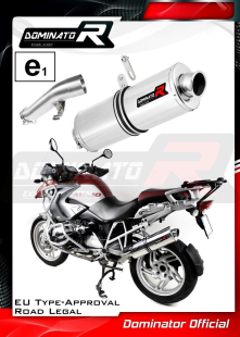 Прямоток DOMINATOR BMW R1200GS ADVENTURE 2004 - 2009 овальный