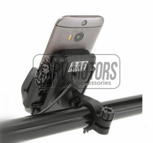 Кріплення смартфона на кермо із USB зарядкою C-002