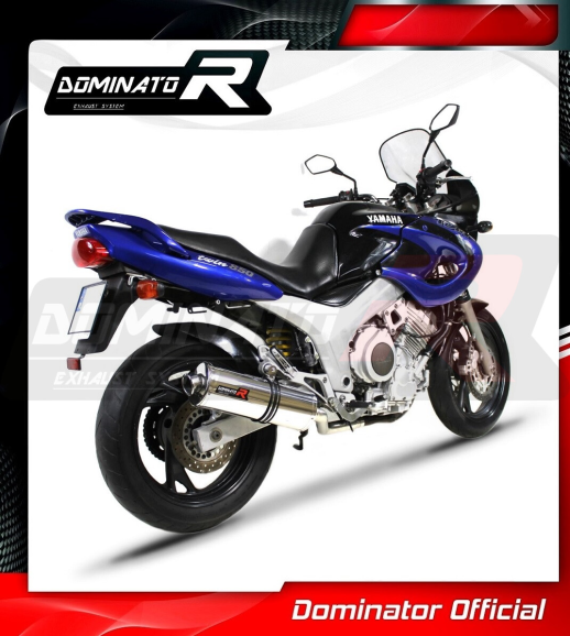 Прямоток DOMINATOR YAMAHA TDM 850 1996 - 2001 правий, овальний